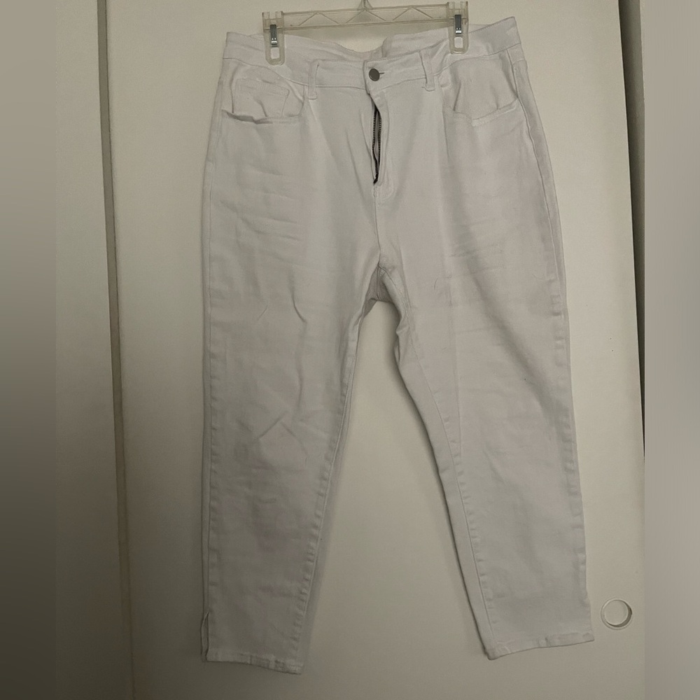 White Skinny, Ankle Length Jeans